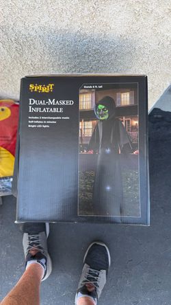 Dual masked inflatable