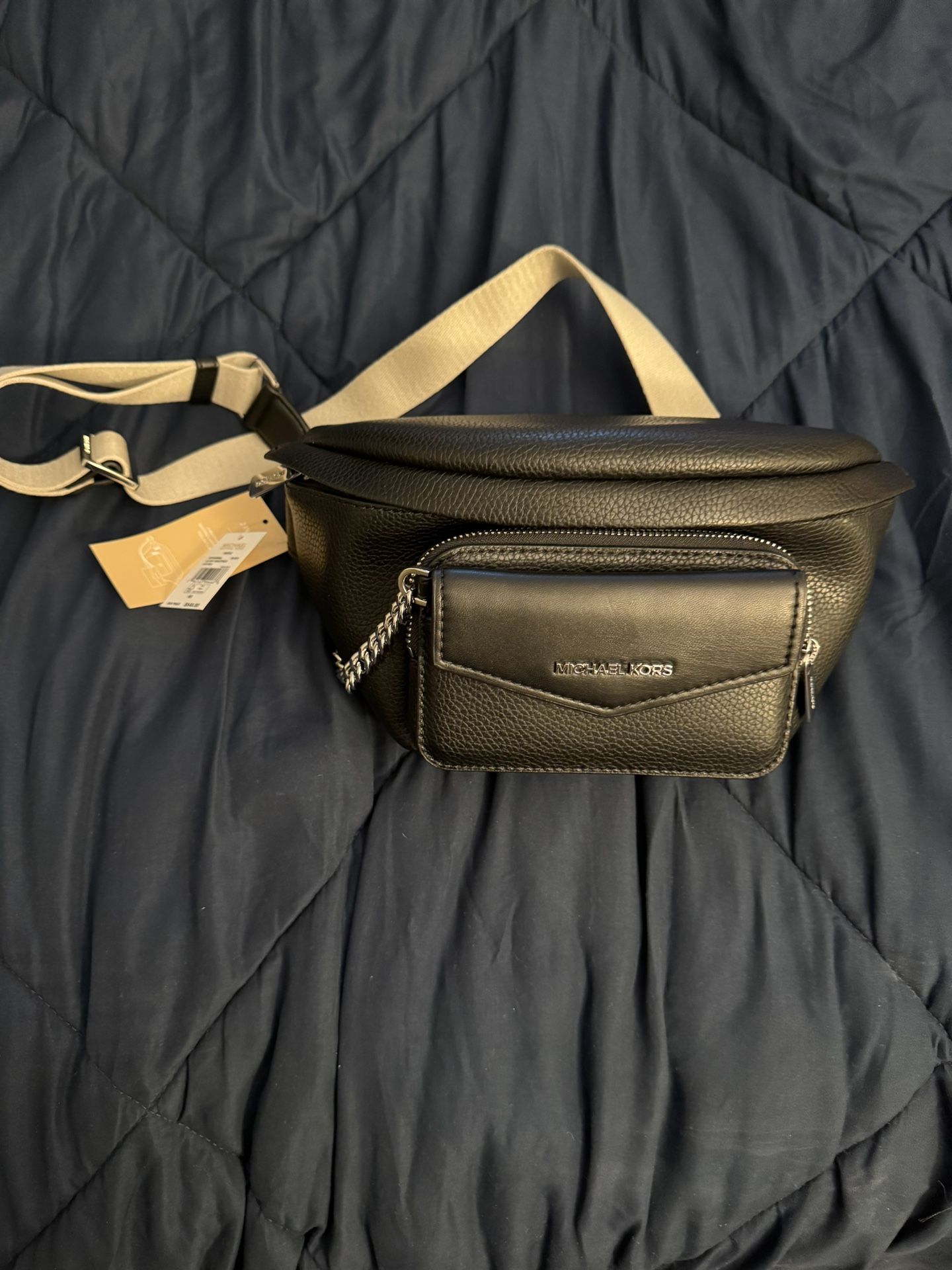 Black Michael Kors Waistpack