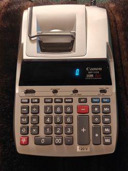Canon MP11DX Printing calculator