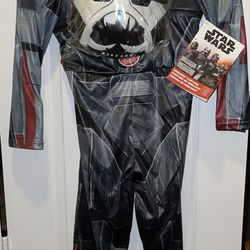 Disney Store Star Wars Wrecker The Bad Batch Halloween Costume NEW Boy's Sz 7/8