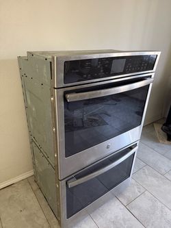 GE Profile Stainless Steel Double Wall Oven