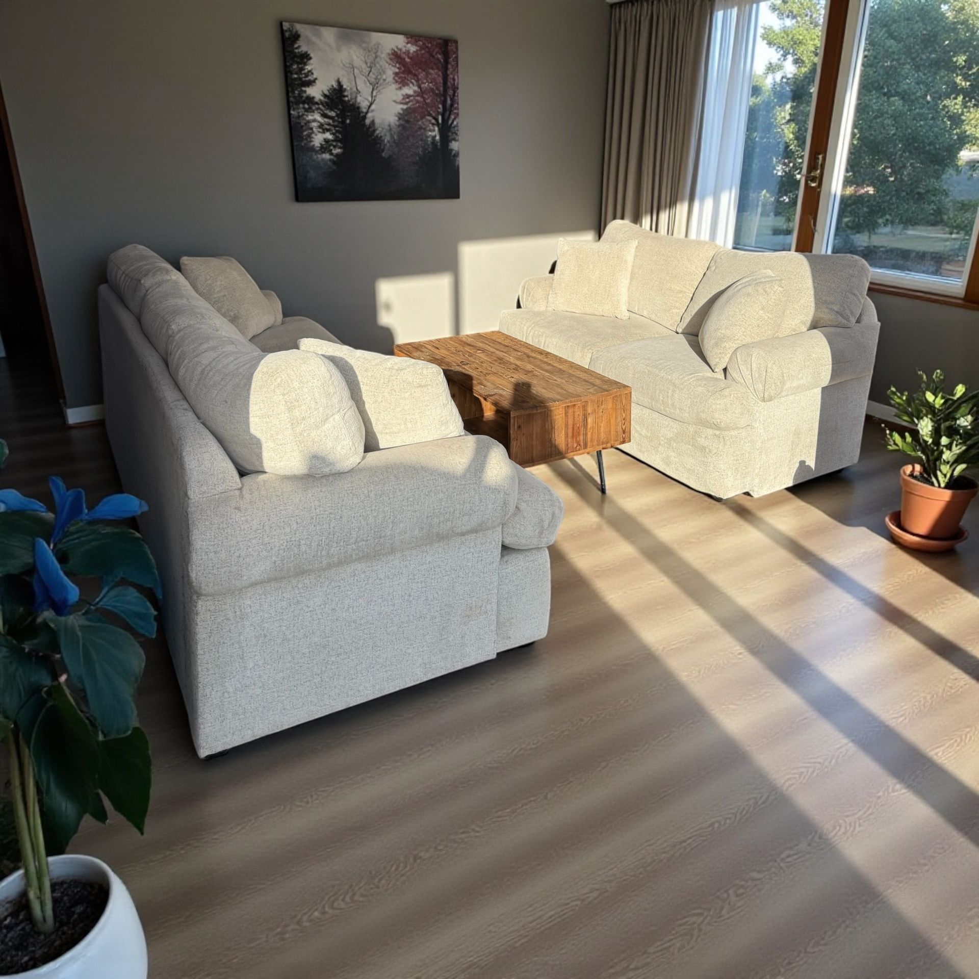 Stanton Couch & Loveseat Set with Coffee Table