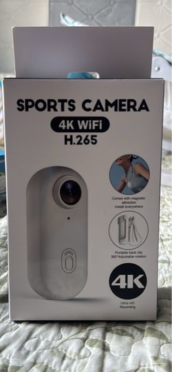 Cámara deportiva 4K con WiFi y H.265