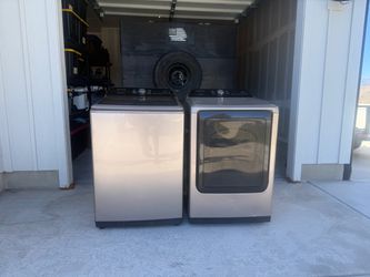 Samsung washer and dryer set