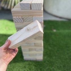 Custom giant Jenga With name