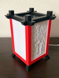 3D Printed Custom Picture Night Light