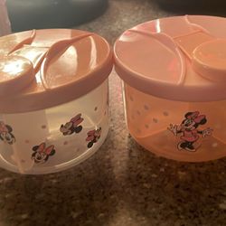 Minnie Mouse Formula Containers 