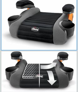 Latch Shark/Black, 40-110 lbs., ages 4+, ErgoBoost contoured toddler car seat, washable pad, 2 cup holders, carry handle