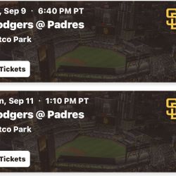 Padres v Dodgers Weekend Series 