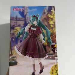 Hatsune Miku & Rem Anime Figures (New in Box)