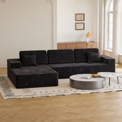 New Left Chaise Sectional Sofa Couch! Includes Free Delivery 🚚! 