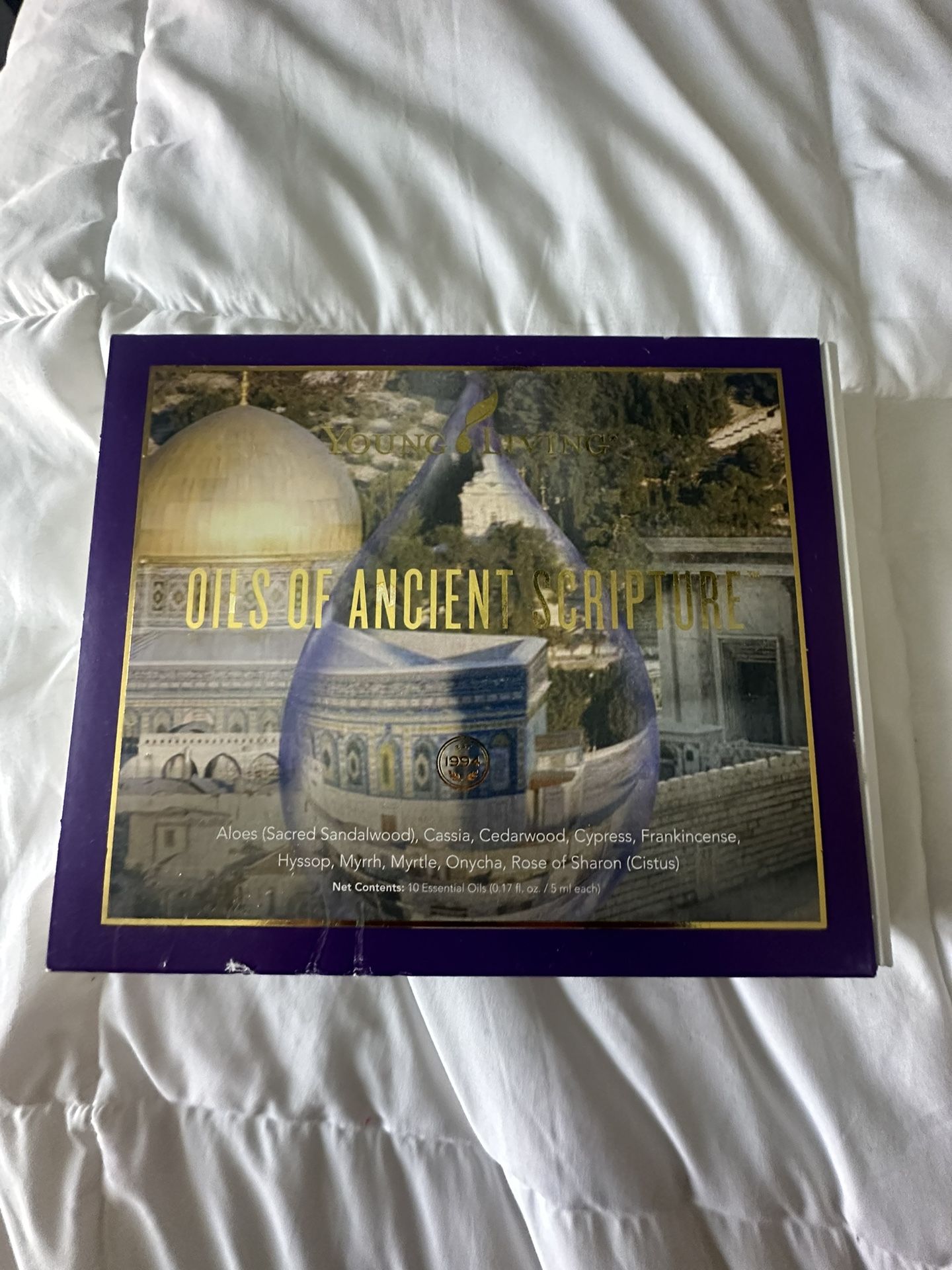 young living bible scripture oils (10 count)