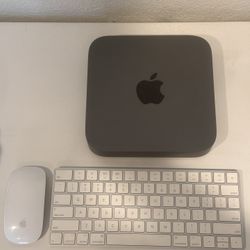 Mac Mini, Magic Key Board, And Mouse 