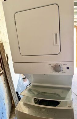 Stackable washer and dryer
