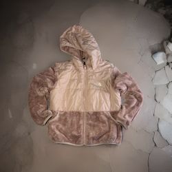 Girl’s pink North Face Jacket Size Medium