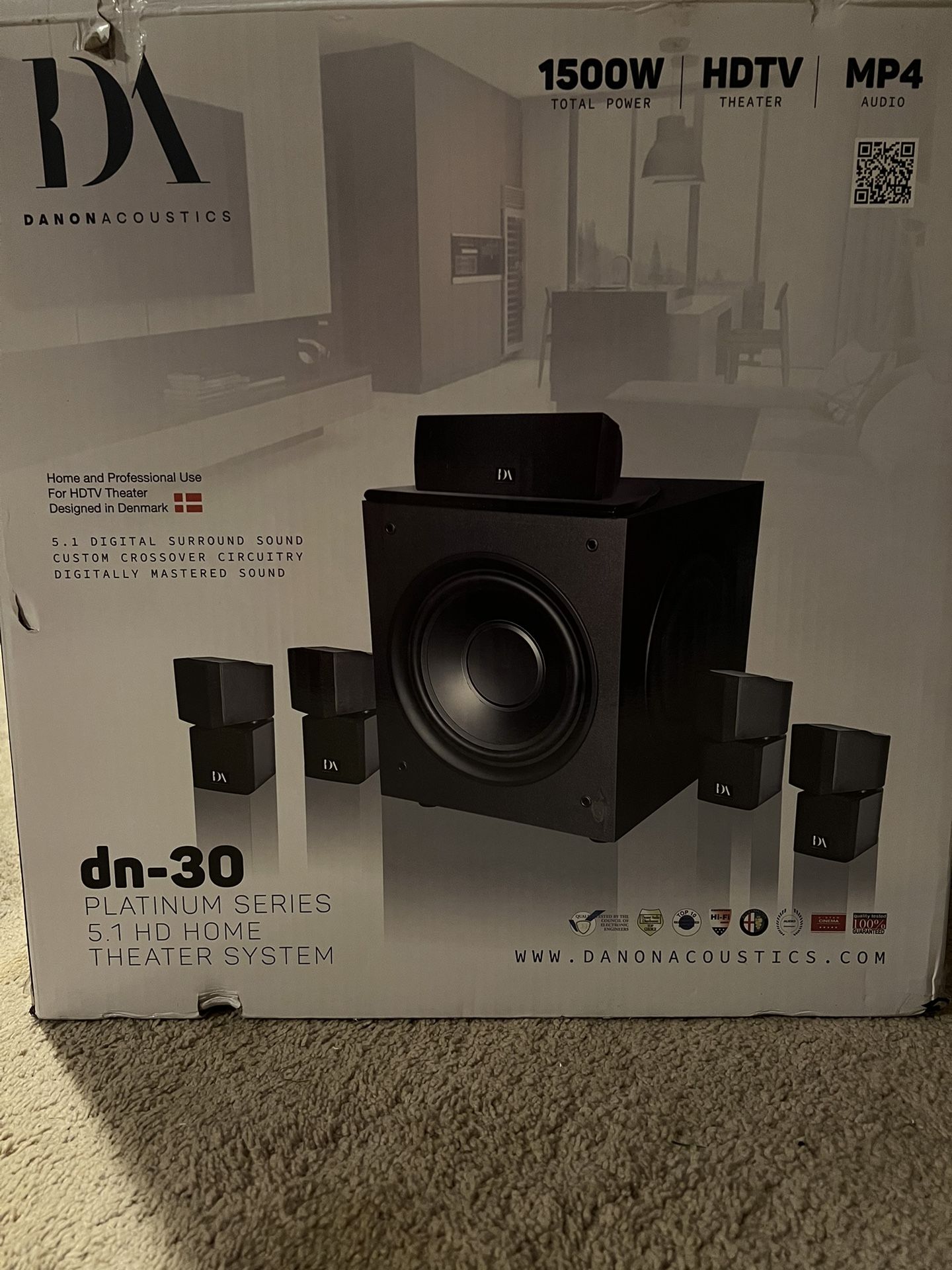 Danon Acoustics DN-30 Platinum Series, Home Theater System 