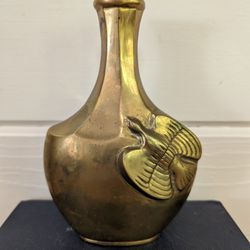 Unique Vintage Brass Vase 
