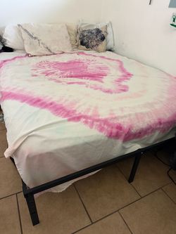 Queen bed and mattress for sale