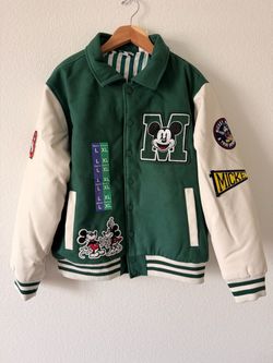 Disney Varsity Jacket in Green