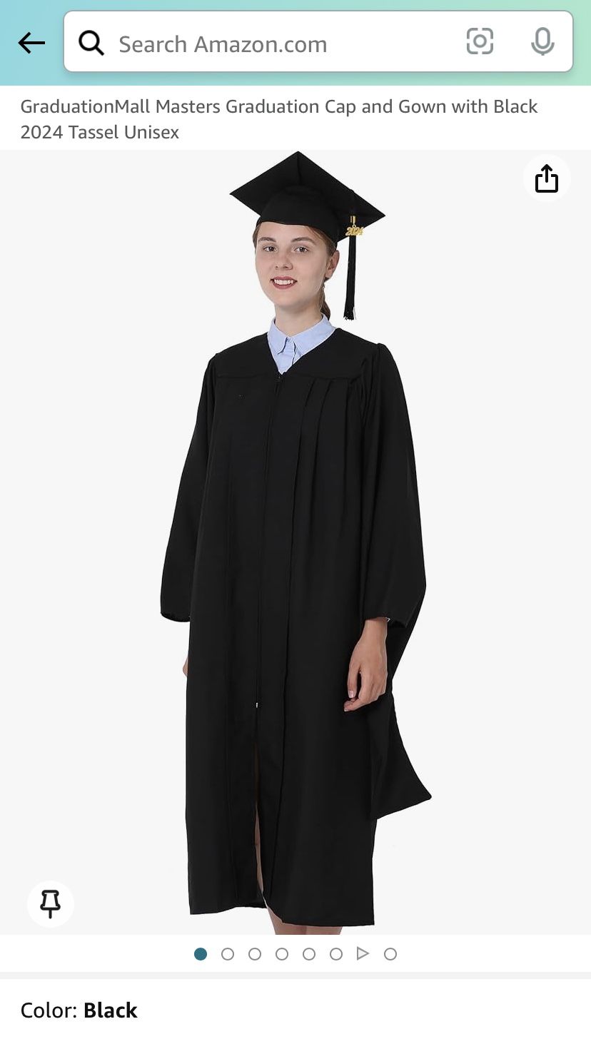 Jostens High School/College/Uni Graduation Cap & Gown
