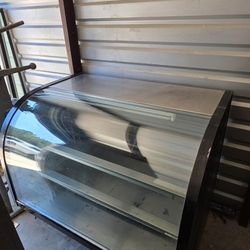 Delfield Curved Glass Display Case – $200 – Must Go