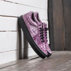 NEW Vans Old Skool Velvet Sea Fog Sneakers