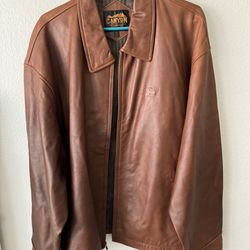 Canyon Outback  Mens Genuine Leather Jacket 