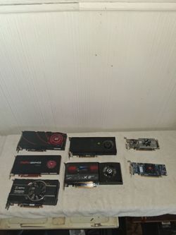 Lot of Used Graphics Cards GPU