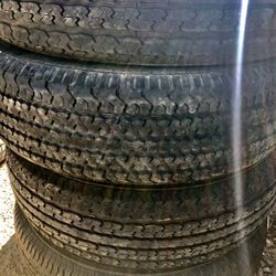 4 trailer tires 225 75 15