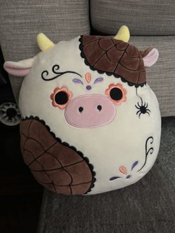 Cow Day Of The Dead Plushie 