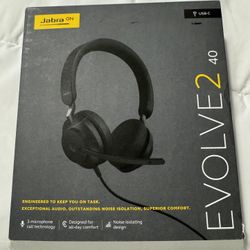 Jabra Headphone With Mic