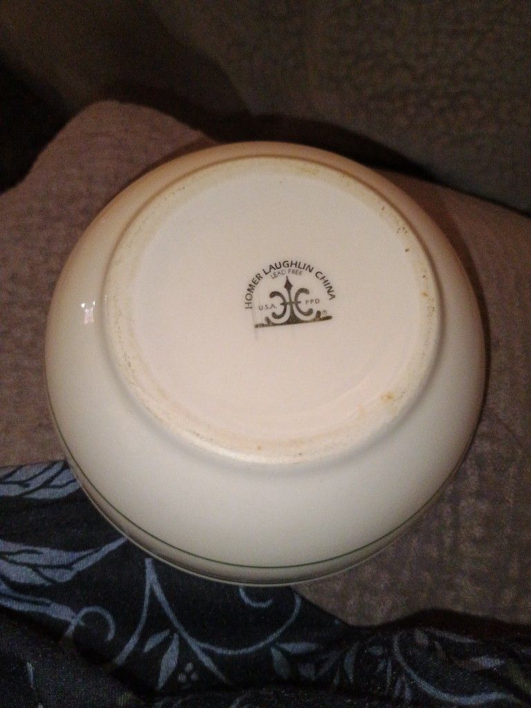 Plates And Bowl.