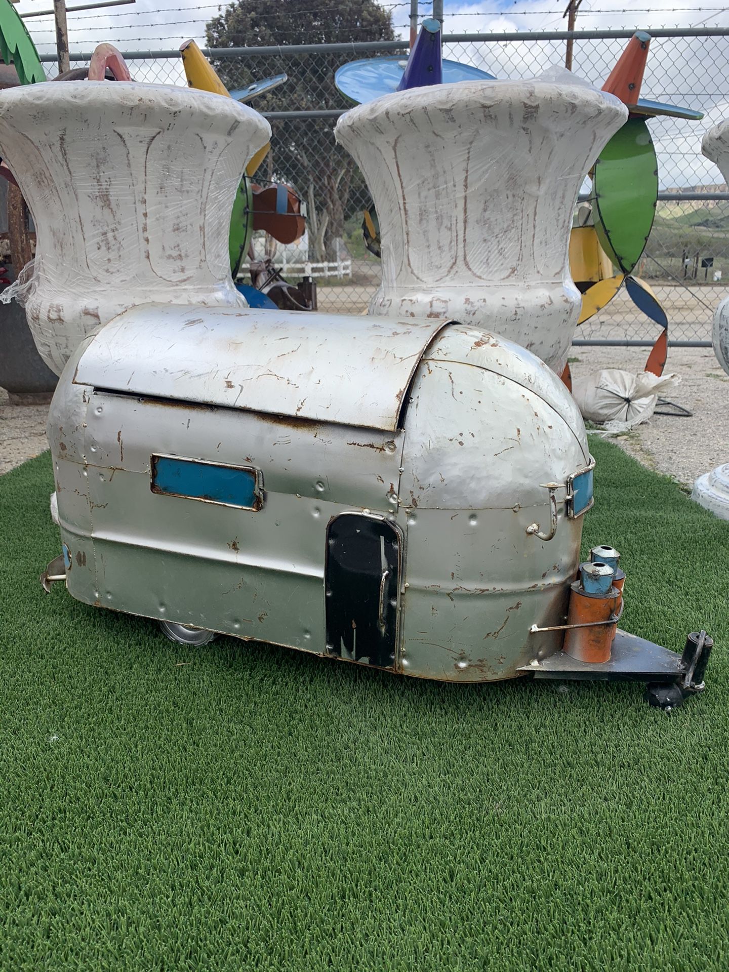 Airstream Ice Chest Cooler Handcrafted retail $600 our price $225