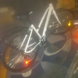 Two. MENS. Or Ladies.  BIKES.   ONE NEW. ONE BARLEY USED. I. SELL.BOTH FOR.           CHE A P