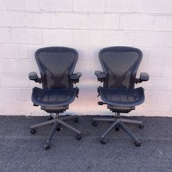 Herman Miller Aeron Posture Fit Office Chairs 