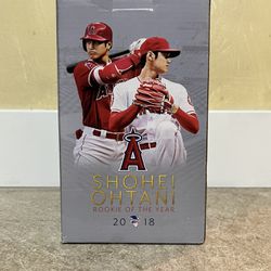 2018 Shohei Ohtani Rookie Of The Year Bobblehead, MLB Los Angeles Angels