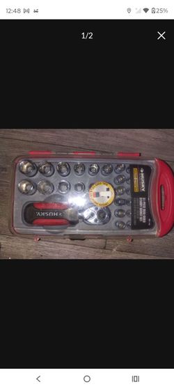 Husky 31-Piece Dual Sided Stubby Socket Set