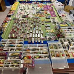 HUGE fishing Lot
