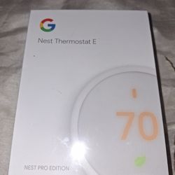 Google   nest thermostat  E