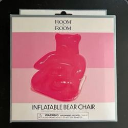 New Inflatable Bear chair