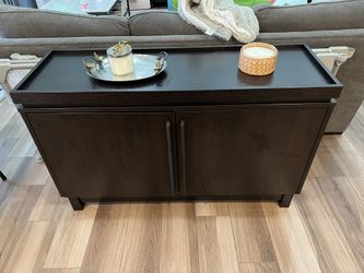 Buffet Table With Cabinets