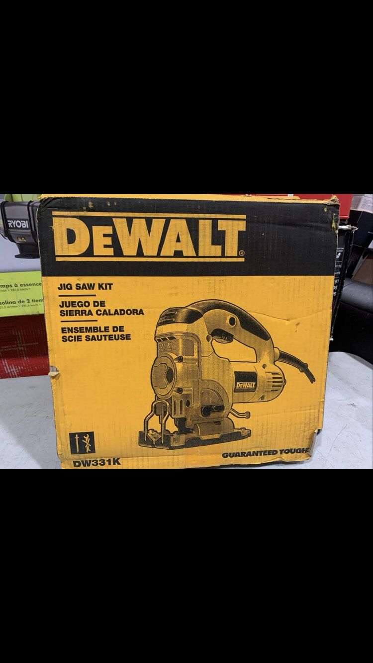 New DeWalt Jig Saw Kit