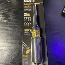 Klein Tools 15-in-1 Ratcheting Impact Multi-Bit Screwdriver