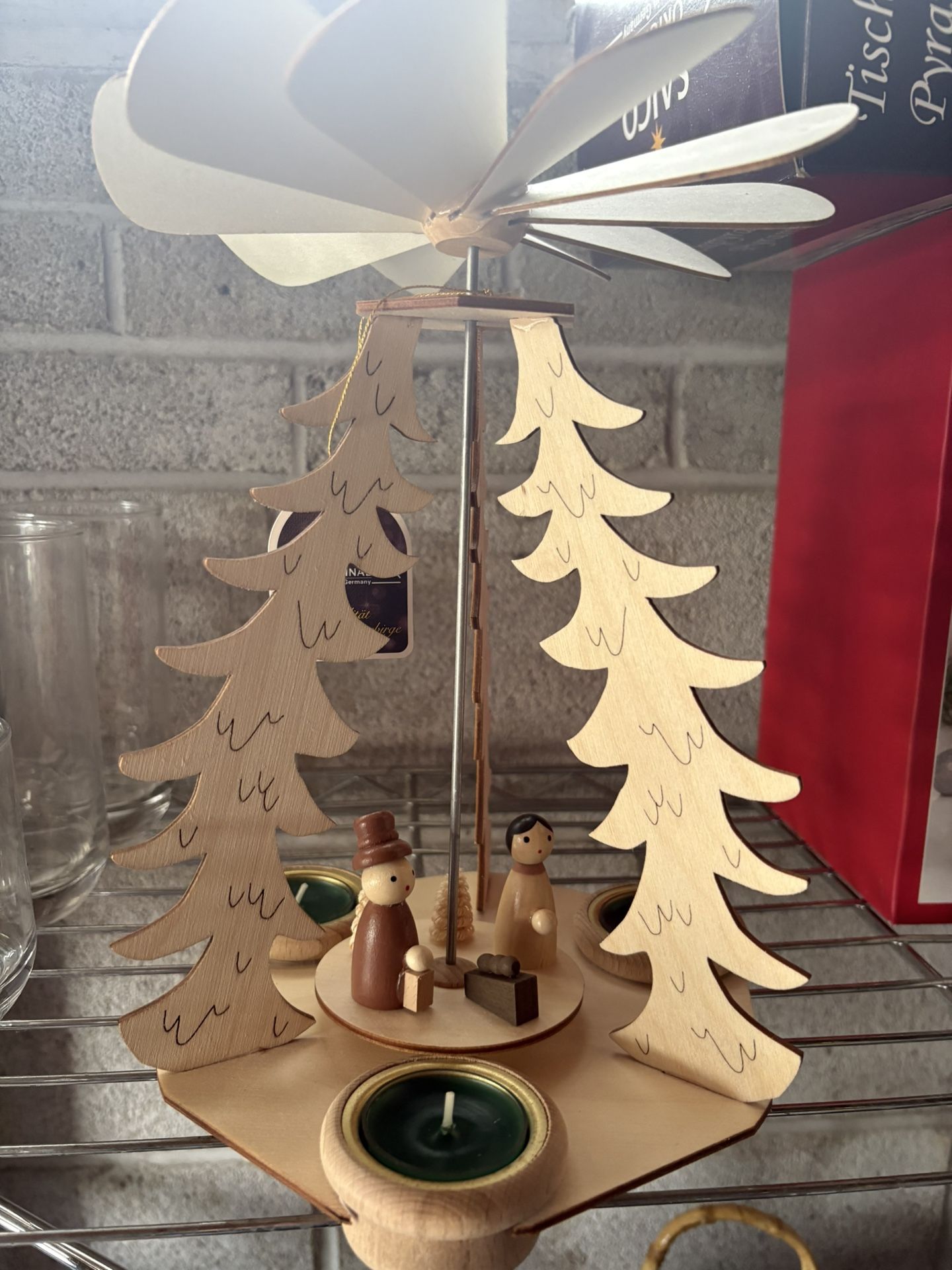 Christmas Tree With Tea Candle Holder