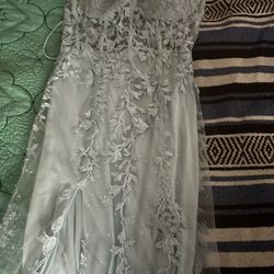 Selling Prom Dress Light Blue (Pick Up Only) Used Only One Day