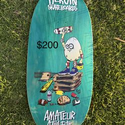 Heroin Limited SSD Skateboard Deck 14.0