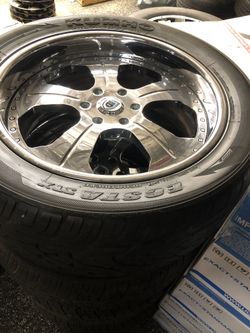 Asanti wheels & Tires 305/45/22” kumho