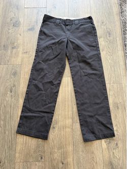 Black slim straight dickies 32x30