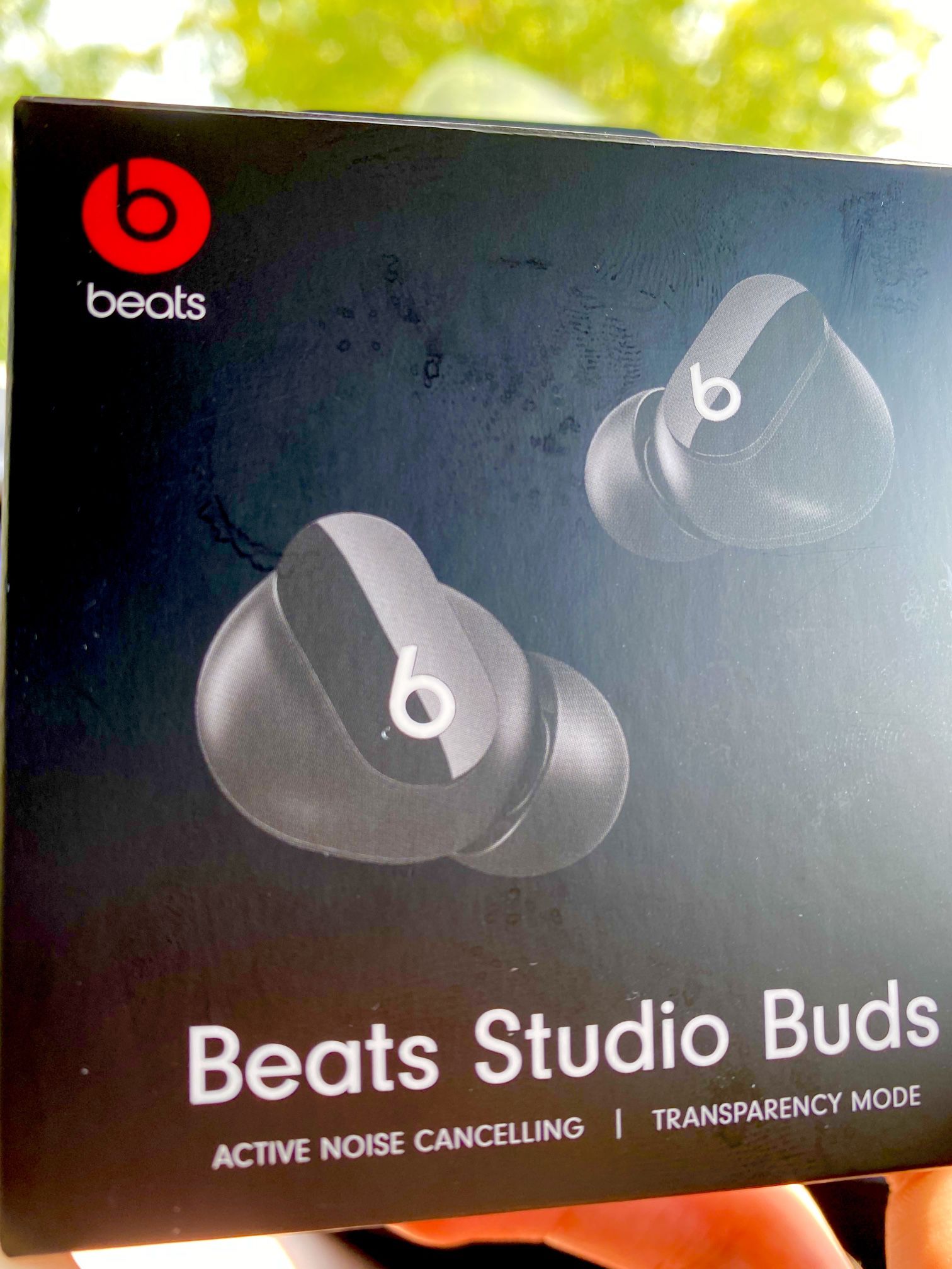 New Beats Studio Buds Box