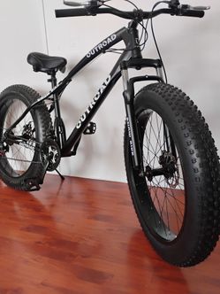 Bike fat tires 26x4 Wheels fully assembled working perfectly Montclair prices firm